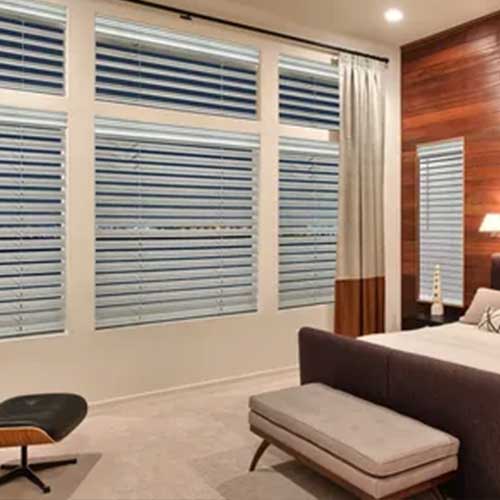 Home Interior Faux Wood Blinds Banner Image